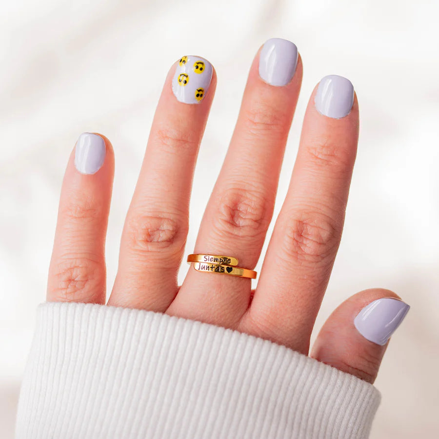 Pack: 2 Pulseras + 2 anillos + Tarjetas de regalo - Siempre Juntas